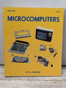 Microcomputers by AJ Dirksen Tab vintage computer book 1st printing Intel - Afbeelding 1 van 7