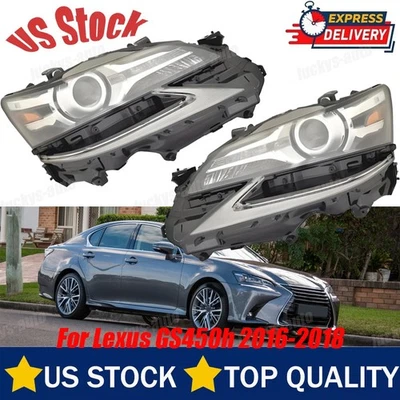 For Lexus GS450h 2016 2017 2018 Headlight Right or Left Side LED Headlamps Foto 1 de 4