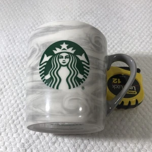 Starbucks 2020 18 oz Gray Marbled Coffee Tea Mug - Picture 1 of 7