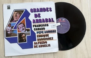 Tango CANARO AGUIRRE DE ANGELIS RODRIGUEZ 4 Grandes de Arrabal Odeon Colombia LP - Picture 1 of 8