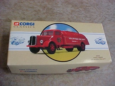 Corgi Classics 98452 White Tanker Volunteer Fire Department - Image 1 of 3
