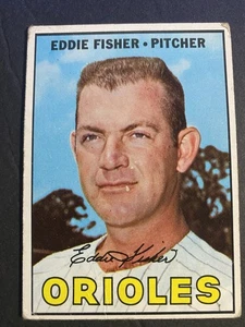 1967 Topps Baseball Eddie Fisher Baltimore Orioles Card #434 - Picture 1 of 2