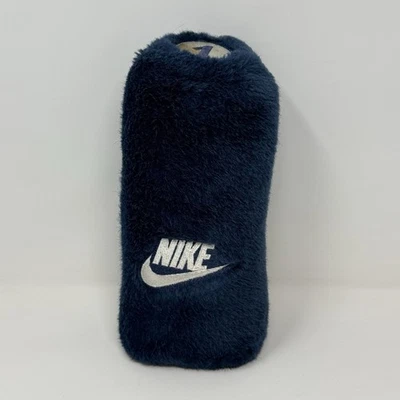 Cubierta de cabeza de felpa Nike Fuzzy Barrel de colección rara 1 azul Foto 1 de 4