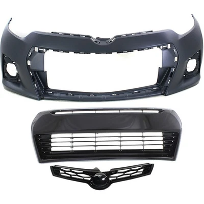 Front Bumper Cover Kit For 2014-2016 Toyota Corolla S/Special Edition Models Foto 1 de 4