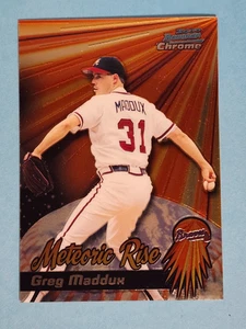 2000 Bowman Chrome Meteoric Rise Atlanta Braves #MR9 ⚾ - Picture 1 of 2