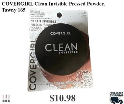 COVERGIRL Clean Invisible Pressed Powder, Tawny 165 - Image 1 of 2