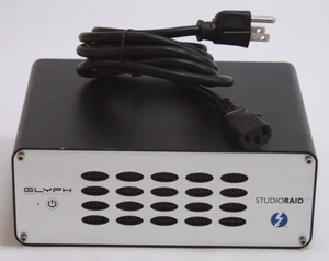 Glyph StudioRaid External HDD RAID 0 1 JBOD Firewire FW 800 USB 3 SR8000 READ - Picture 1 of 2
