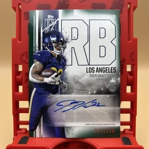 Blake Corum 75/150 Rookie Auto Green 2024 Topps Signature Class - Bild 1 von 3
