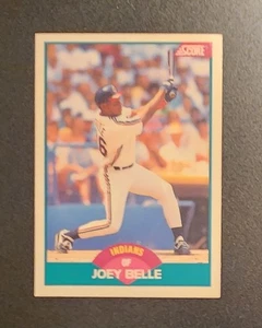 1989 SCORE ROOKIE & TRADED #106T JOEY BELLE CLEVELAND INDIANS - Bild 1 von 1