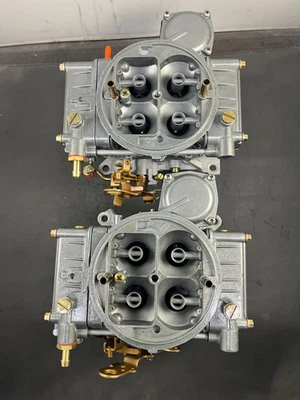 Holley matched pair 8007/390 tunnel ram carburetors. - Image 1 of 4