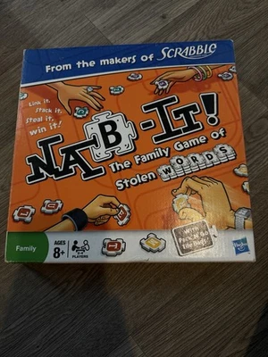 Hasbro NAB-IT Family Board Game Scrabble Alternative - Image 1 of 4