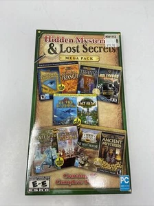 2010 Hidden Mysteries & Lost Secrets Mega Pack 10 PC CD-ROM games SEALED - Picture 1 of 5