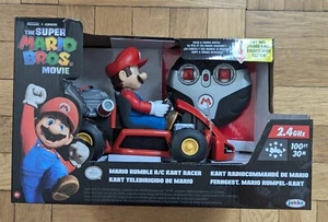 Nintendo Super Mario Bros. Movie Rumble R/C Kart Racer Brand New - Picture 1 of 9