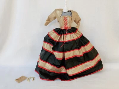 Muñeca Barbie Alta Costura Moda, Dorado y Negro Vestido/Traje - Años 90 De Colección Foto 1 de 4