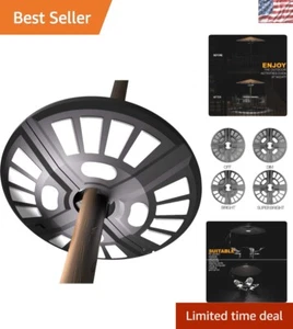 Portable 44 LED Umbrella Light - Easy Install Cordless Solution for Outdoor Use - Picture 1 of 10