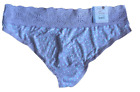Secret Treasure Rayon Lace Thong Panties Polka Dot  Size XXL 20 New