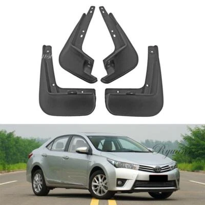 For Toyota Corolla 2014-2018 Mudflaps Mud flap Splash Guards Mudguards Fenders Foto 1 de 4