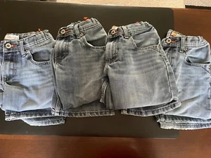 Lot Of 4 Pair Lee Bootcut Dungarees Youth Boys Size 10 (adjustable waist). - Picture 1 of 6
