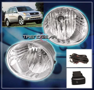 FOR 2004-2009 TOYOTA RAV4 AVALON 4RUNNER ES330 BUMPER DRIVING FOG LIGHTS LAMPS - Picture 1 of 1