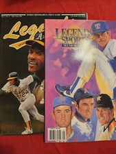 1994 Legends Sports Memorabilia Magazine Nolan Ryan & 1991 price guide