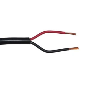 1m FLRYY Fahrzeugleitung 2x 1mm² rund Kabel KFZ Anhängerkabel - Picture 1 of 1