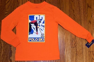 POLO RALPH LAUREN AUTHENTIC TODDLERS BOYS BRAND NEW ORIGINAL T-SHIRT Size 4, NWT - Image 1 of 4