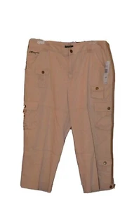 Lauren Ralph Lauren khaki kurze Caprihose Größe 12 P Petite neu mit Etikett $ 89,50 - Bild 1 von 5