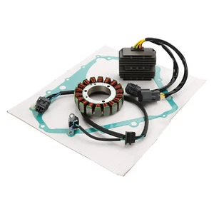 STATOR + VOLTAGE REGULATOR + GASKET FOR KYMCO MAXXER400/450i MXU400/450/465i F1 - Picture 1 of 9