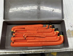 Set of 14 Cementex Insulated Long Arm Hexagon Wrench - Picture 1 of 5