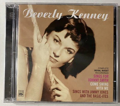 BEVERLY KENNEY Comp. Royal Roost Recordings Johnny Smith Jimmy Jones NEW 2 x CD - Image 1 of 2