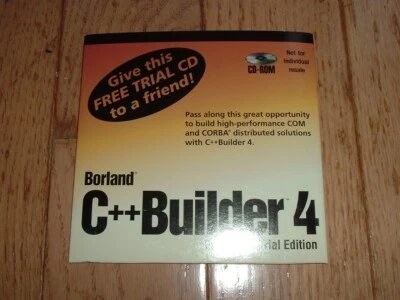 Borland C++ Builder 4 Enterprise Trial disk (Good for limited time) - Image 1 of 3