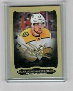 2018 2018-19 ULTIMATE COLLECTION VIKTOR ARVIDSSON SIGNATURE MASTERPIECES AUTO - Picture 1 of 1