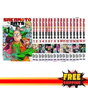 Fumetto Sakamoto Days manga versione inglese (SET SCIOLTO/COMPLETO) volume 1-17 - Foto 1 di 39