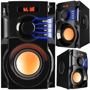  ALTOPARLANTE MOBILE 600W WIRELESS BOOMBOX SISTEMA AUDIO PARTY - Foto 1 di 6