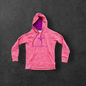 United States USA Gymnastics Youth Medium Kangaroo Pocket Pullover Hoodie Pink - Picture 1 of 4