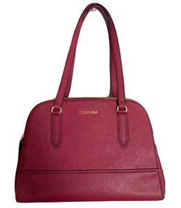 Cartera Cartera Calvin Klein Roja Doble Cremallera Multi Compartimento Mediana - Imagen 1 de 13