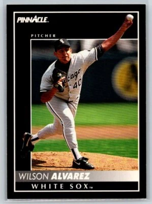 1992 Pinnacle #192 Wilson Alvarez - Image 1 of 2