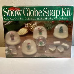 Chistmas Holiday Snow Globe Soap Kit Life Of The Party Glycerin Melt & Pour - Picture 1 of 13