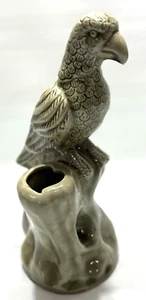 Vintage Pottery Pigeon Vase MCM with a Heart Shape Opening for the Flowers 9.5" - Picture 1 of 7
