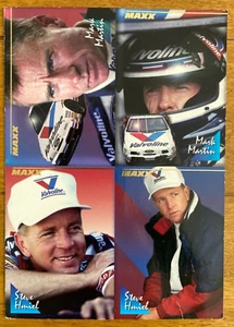 Maxx Race Cards ‘95 Mark Martin & Steve Hmiel - Picture 1 of 2