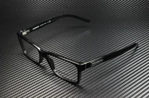 BURBERRY BE2108 3001 Black Rectangle Men's Eyeglasses 54 mm - Picture 1 of 5