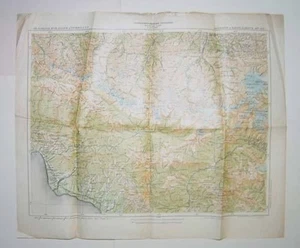 Russland,Georgien,Abchasien,Karachaevsk,Kabardo-Balkarsky,Sonder Militärkarte,RAR - Bild 1 von 7