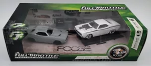 JL Full Throttle 1:64 Foose Hardcore Horsepower 1971 Dodge Challenger Set Of 2 - Picture 1 of 7