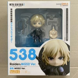 Nendoroid Metal Gear Solid2 Sons Of Liberty Raiden MGS2 ver. Figure #538 - Picture 1 of 2