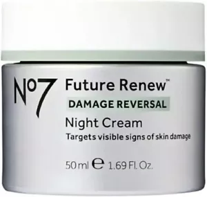 No7 Future Renew Damage Reversal Night Cream 50ml New & Boxed - Picture 1 of 1