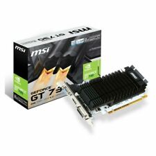 MSI GeForce GT 730 2Go GDDR3 Carte Graphique (N730K-2GD3H/LP)