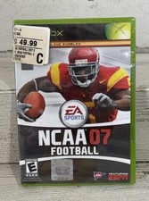 Microsoft Xbox NCAA Football 07 *New/Sealed* Reggie Bush USC ESPN