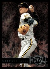 1996 Metal Universe 215 Carlos Garcia   Pittsburgh Pirates  Baseball Card