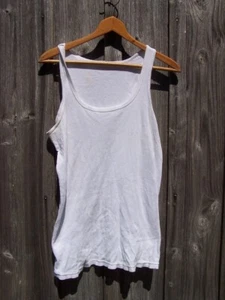 Feinripp-Shirt, weiß, Größe 10, - Bild 1 von 2
