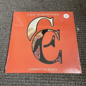 A Day To Remember - Common Courtesy Vinyl Record SEALED Clear w/ Splatter - Picture 1 of 5